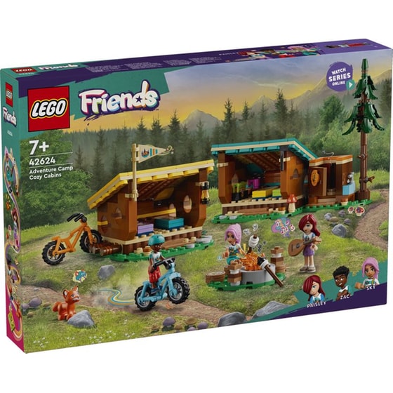 LEGO® Friends Adventure Camp Cozy Cabins (42624) image 0