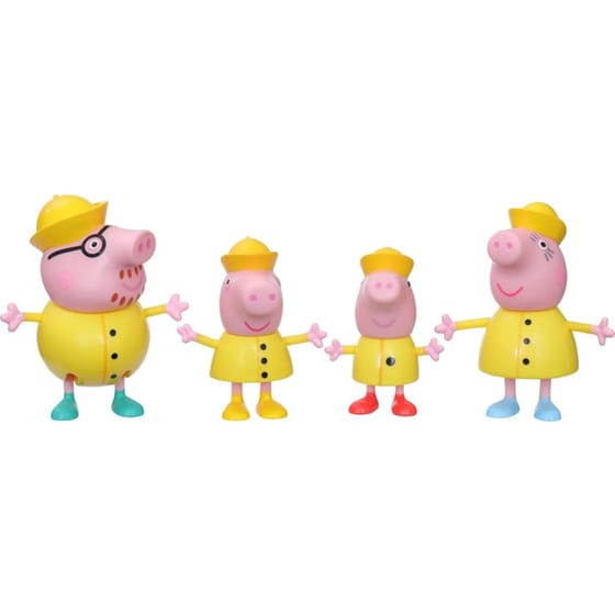 Hasbro Φιγούρες Peppa Pig Family (4 Σχέδια Τυχαία Επιλογή) image 1