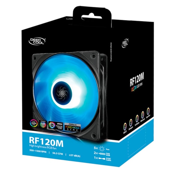 Case Fans - Deepcool - RF 120M (5 In 1) - RGB image 5