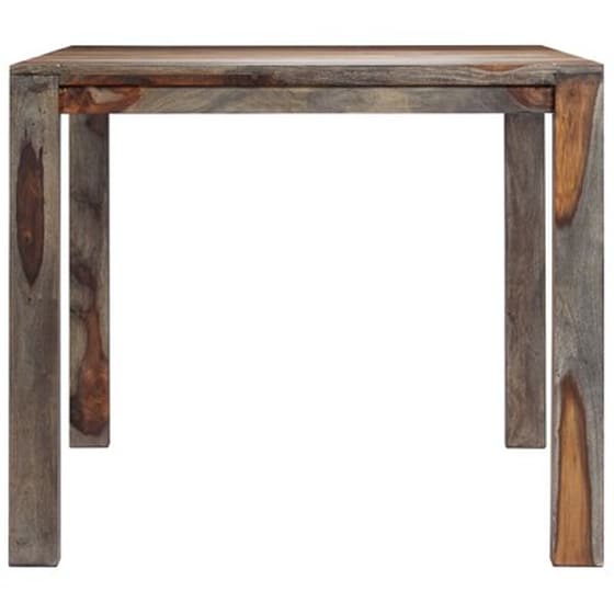 Τραπεζαρία Vidaxl από Μασίφ Ξύλο Sheesham 180x90x76 cm - Καφέ/Γκρι image 3