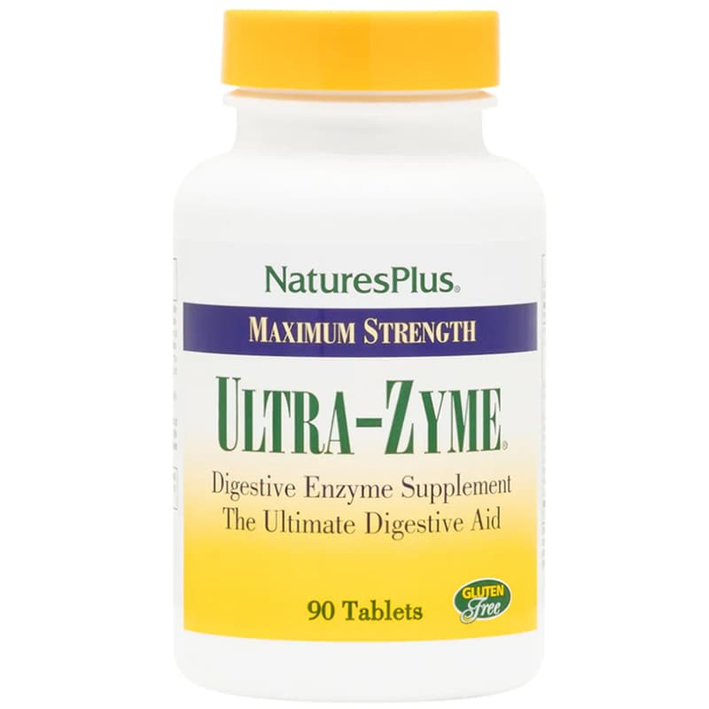 Ένζυμο Natures Plus Ultra Zyme - 90 ταμπλέτες