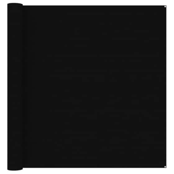 Vidaxl Χαλί Σκηνής Μαύρη 300 X 500 Εκ. image 1