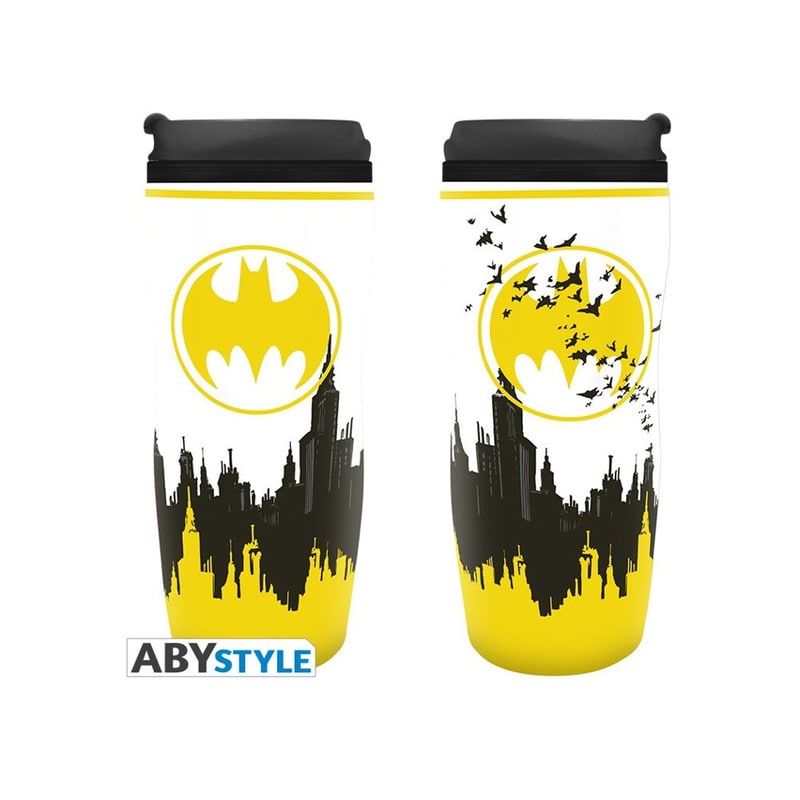 ABYSSE CORP Κούπα Μεταφοράς Abysse Corp The Batman Πλαστική 355 ml - Batman