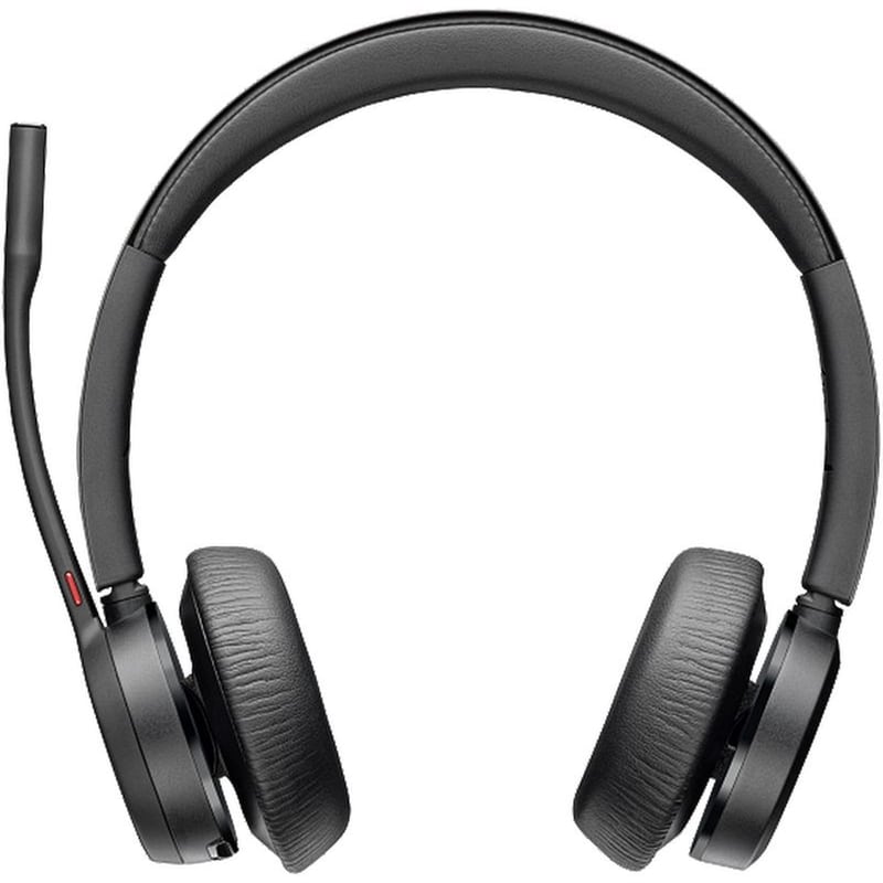 POLY Ασύρματα Ακουστικά με Μικρόφωνο Poly Voyager 4320 - Μαύρο