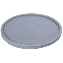 Διακοσμητική Πιατέλα Espiel Tzu101 Τσιμεντένια Φ25x2 cm - Γαλάζιο