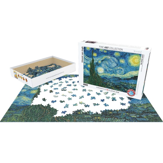 Παζλ Eurographics Vincent Van Gogh: Starry Night (1000 Κομμάτια) image 2