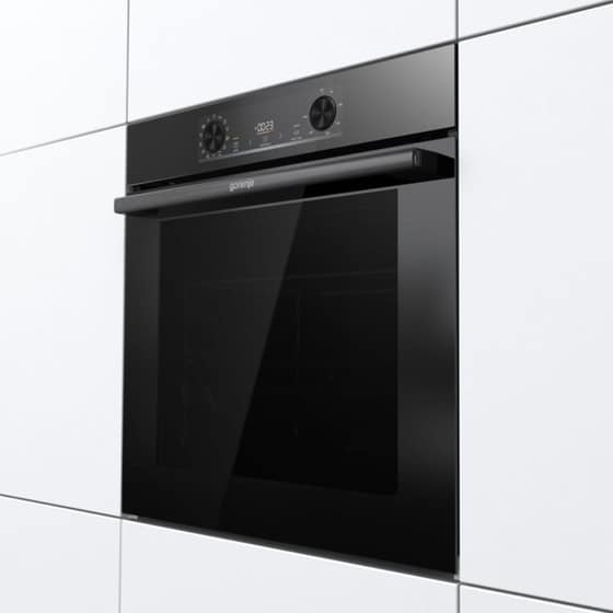 GORENJE BOS6737E06BG & ECT43X 77 Lt Μαύρο Eντοιχιζόμενο Σετ Φούρνος και Εστία image 4
