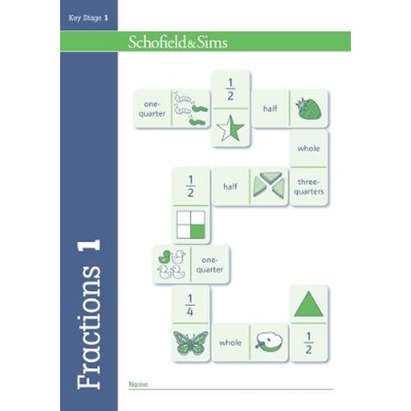 Fractions, Decimals and Percentages Book 1 (Year 1, Ages 5-6)