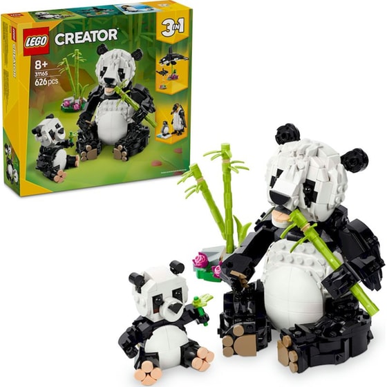 LEGO® Creator 3σε1 Άγρια Ζώα: Οικογένεια Πάντα (31165) image 6
