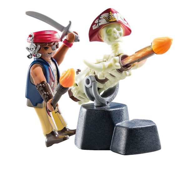 PLAYMOBIL® Pirates Πειρατής με κανόνι (71421) image 1