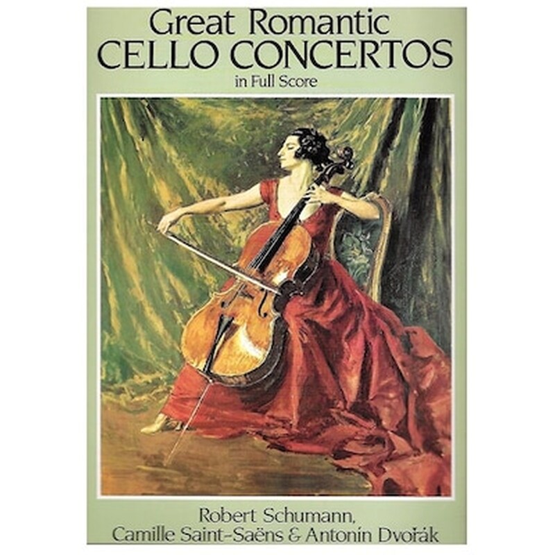 DOVER PUBLICATIONS Βιβλίο Για Σύνολα Dover Publications Great Romantic Cello Concertos [full Score]