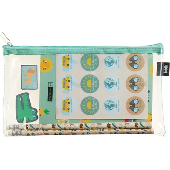 Σετ Κασετίνα Παραλληλόγραμμη Miquelrius Pvc Savanna image 0