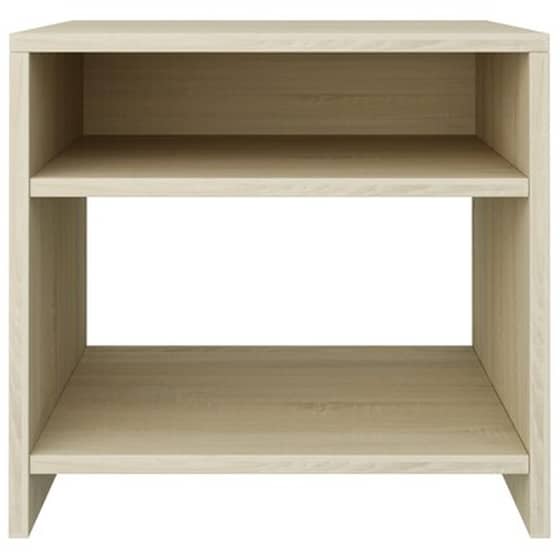 Τραπεζάκι Κομοδίνο Vidaxl από Μοριοσανίδα 40x30x40cm  - Sonoma/Δρυς image 4