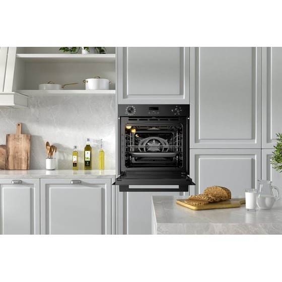 MIDEA MBO7NM30D0-BK 72 Lt Μαύρο Εντοιχιζόμενος Φούρνος Άνω Πάγκου image 7