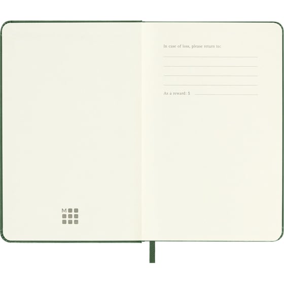 Ημερολόγιο Ημερήσιο Moleskine 2026 12Μ Pocket Myrtle Green Hard image 2