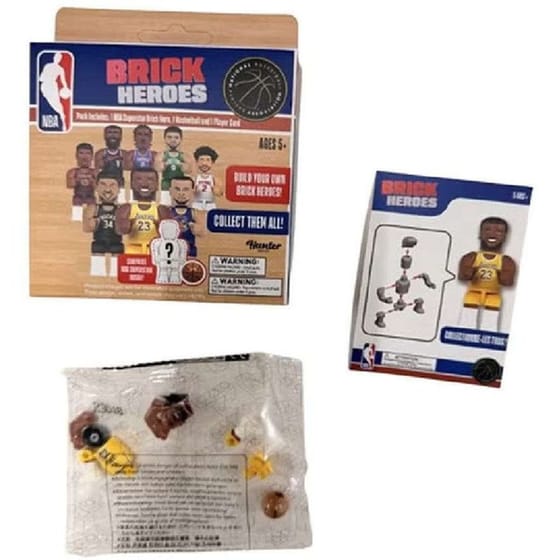 Φιγούρα NBA Superstar Brick Heroes - 1 Τμχ image 3