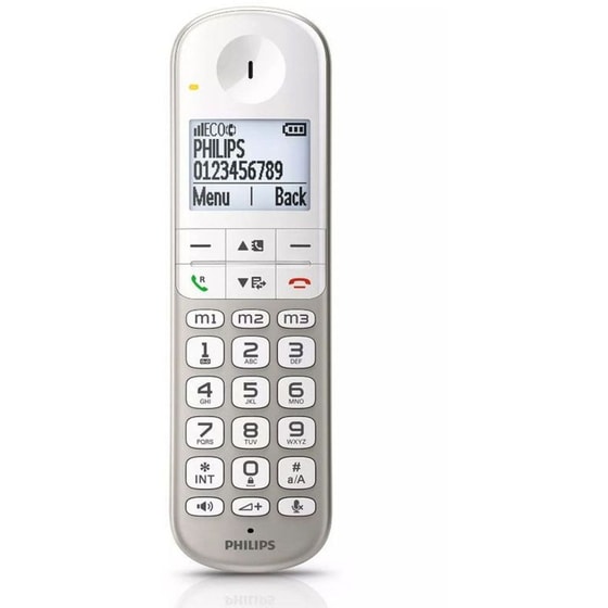 Ασύρματο Τηλέφωνο PHILIPS XL4901S/GRS Άσπρo image 5