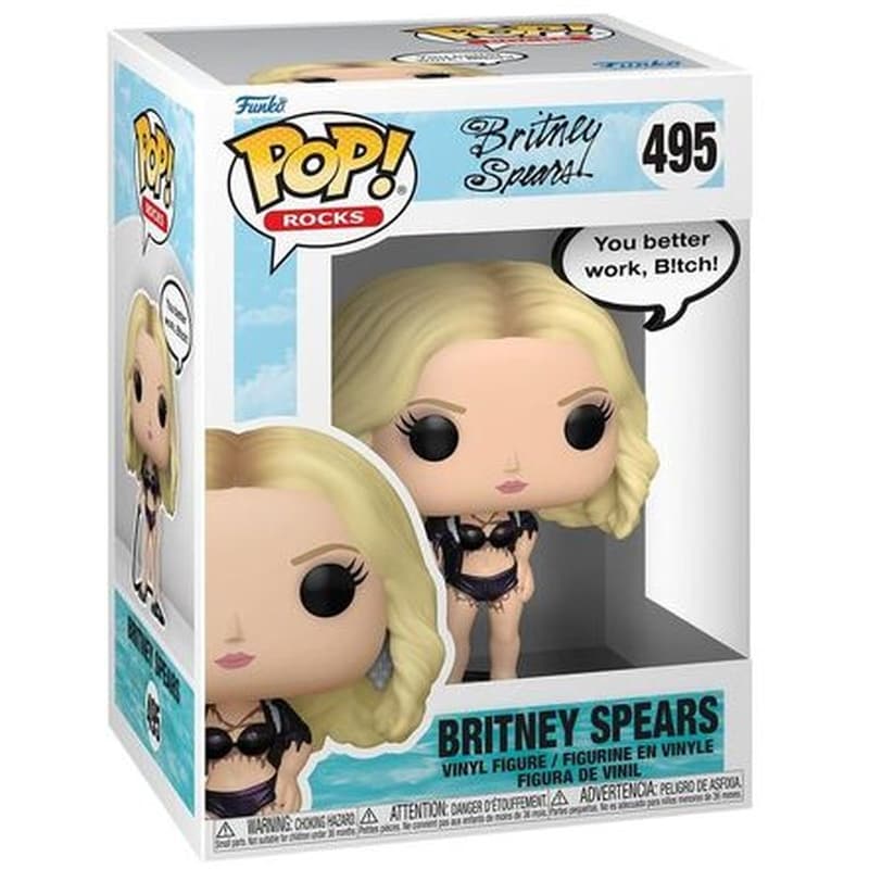 Funko Pop! Rocks: Britney Spears (You Better Work) #495 Vinyl Figure