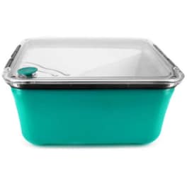 Φαγητοδοχείο Cook Concept Πλαστικό με Αφαιρούμενο Διαμέρισμα 8.8x18.7x20 cm - Πράσινο