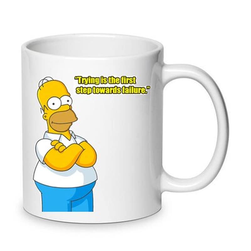 OEM Κούπα The Simpsons Νo4 Κεραμική 330 ml - Homer Simpson