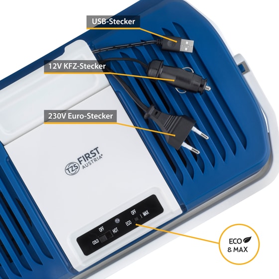 Ηλεκτρικό Φορητό Ψυγείο First Austria FA-5170-4 12V/220V 24Lt 52W - Μπλε image 5
