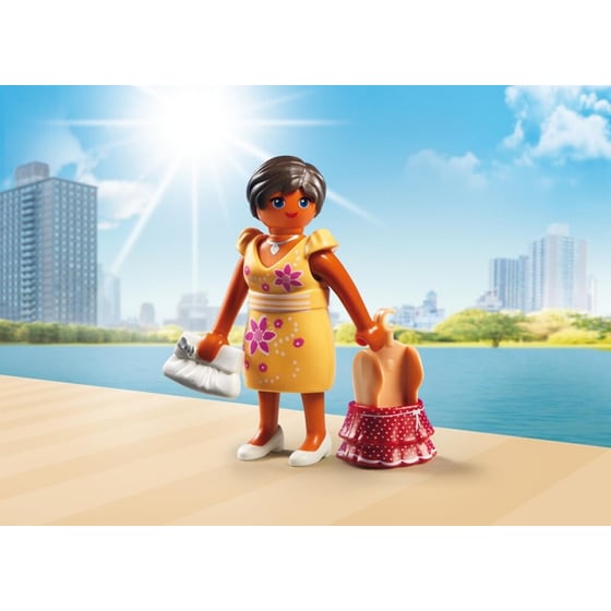 PLAYMOBIL Fashion Girls Fashion Girl με καλοκαιρινό φόρεμα (6882) image 1