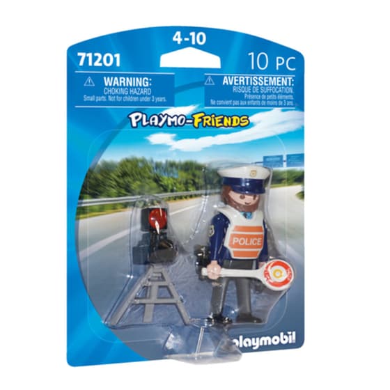 PLAYMOBIL® Playmo-Friends Τροχονόμος (71201) image 0