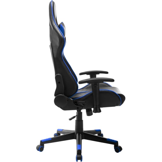 Καρέκλα Gaming VidaXL από Τεχνητό Δέρμα - Μαύρη/Μπλε image 1