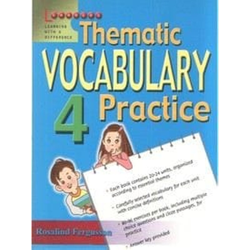 Thematic Vocabulary Practice 4 Pb
