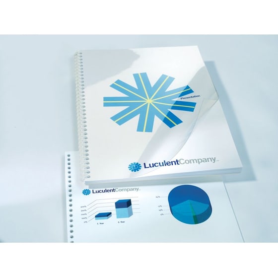 Ζελατίνες Διαφανείς Rexel Α4(100 Τεμάχια) image 1