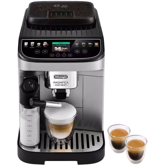 DELONGHI ECAM310.80.SB Magnifica Evo Next 15 bar Ασημί/Μαύρη Μηχανή Espresso Αυτόματη image 0