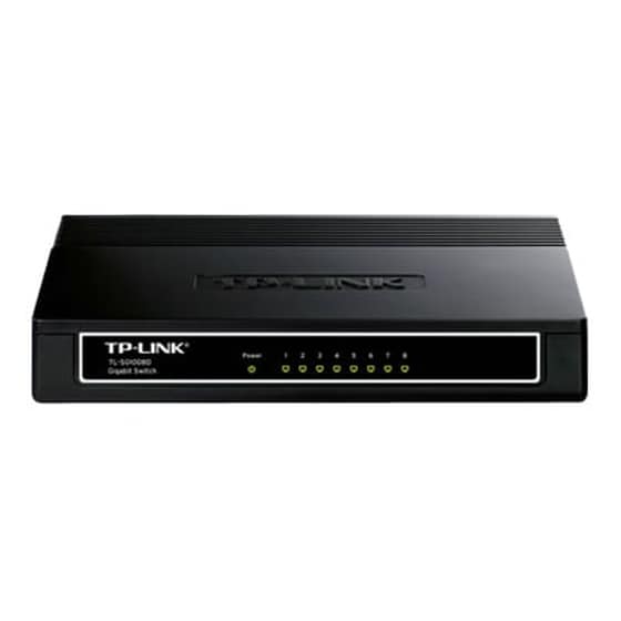 TP-Link TL-SG1008D Network Switch Unmanaged L2 10/100/1000 Mbps με 8 Θύρες image 0