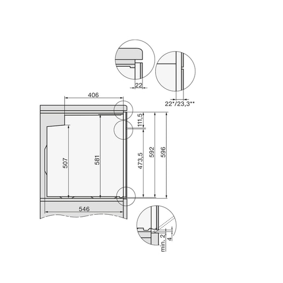 MIELE H 2467 B & KM 6521 FR 76 Lt Μαύρο Eντοιχιζόμενο Σετ Φούρνος και Εστία image 6