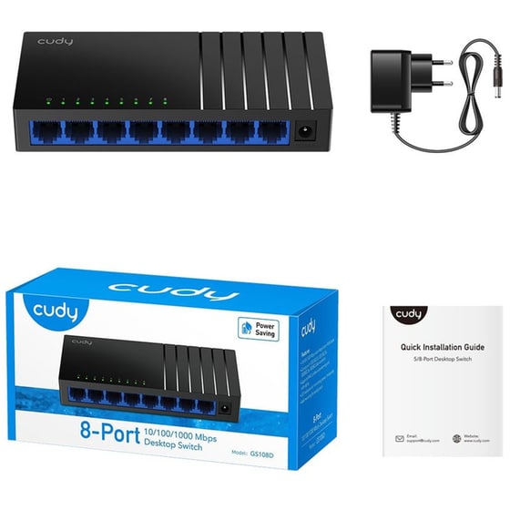 SWITCH CUDY GS108D image 1