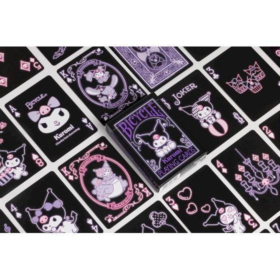 Τράπουλα Bicycle - Kuromi Black, Pink and Purple image 5