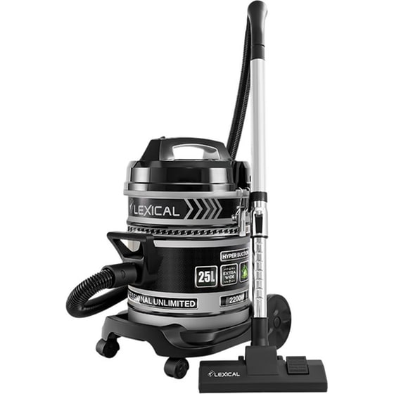 LEXICAL LVC-4002-8 2200 W με Κάδο 25 L Μαύρη/Γκρι Ηλεκτρική Σκούπα image 0