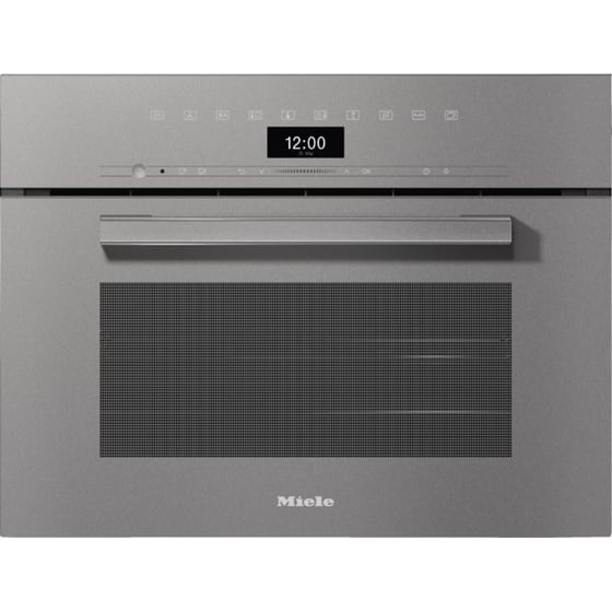MIELE DGC 7440 HC PRO 47 Lt Γκρι Εντοιχιζόμενος Φούρνος Άνω Πάγκου image 0