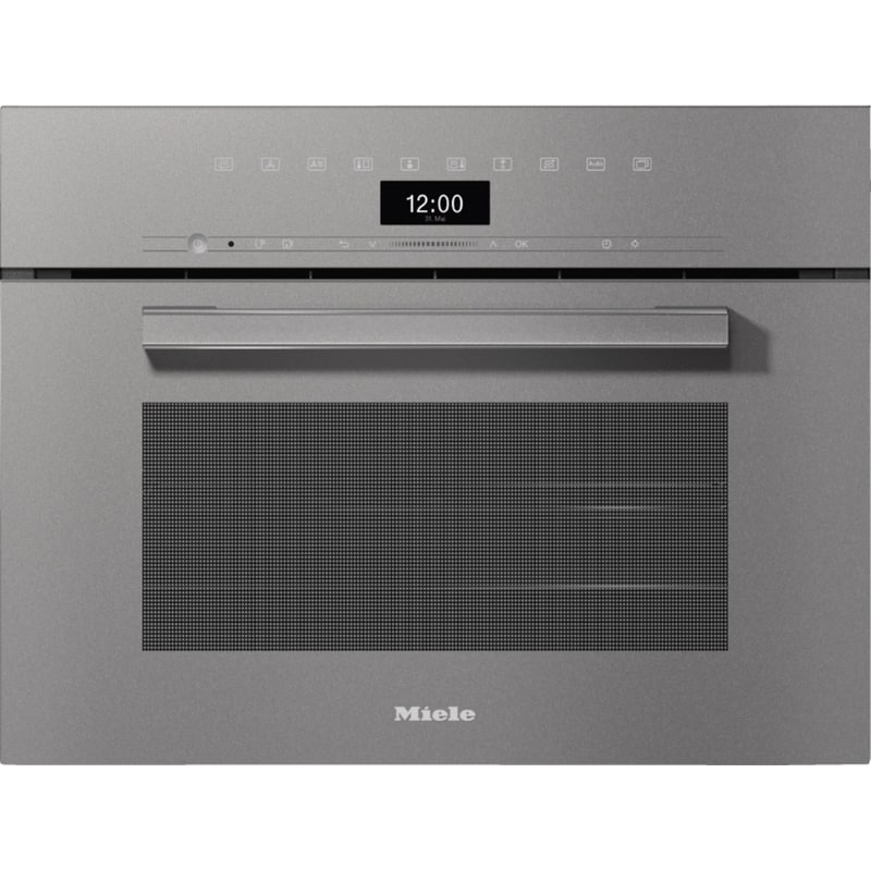 MIELE DGC 7440 HC PRO 47 Lt Γκρι Εντοιχιζόμενος Φούρνος Άνω Πάγκου