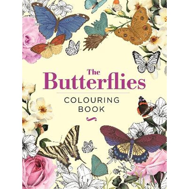 The Butterflies Colouring Book