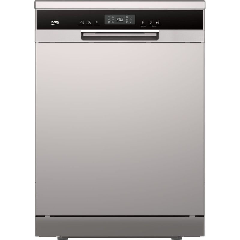 BEKO BDFN263DS για 13 Σερβίτσια Ασημί Πλυντήριο Πιάτων