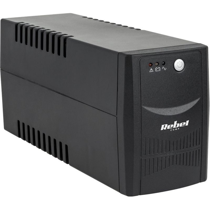 REBEL UPS Rebel Micropower DM-0551 600 Offline 600 VA / 360 W 230V 50Hz Μαύρο