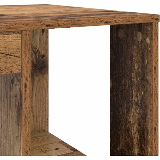 Γραφείο VidaXL από Επεξεργασμένο Ξύλο 130x50,5x75 cm - Παλιό Ξύλο image 7