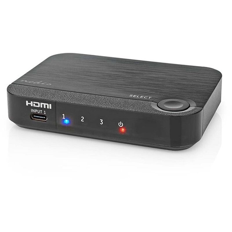 Nedis Vcon6420at HDMI Converter 1x USB-C / 2x HDMI Input - 1x HDMI Output 1-way 4K@60hz 18gbps Anthr Nedis