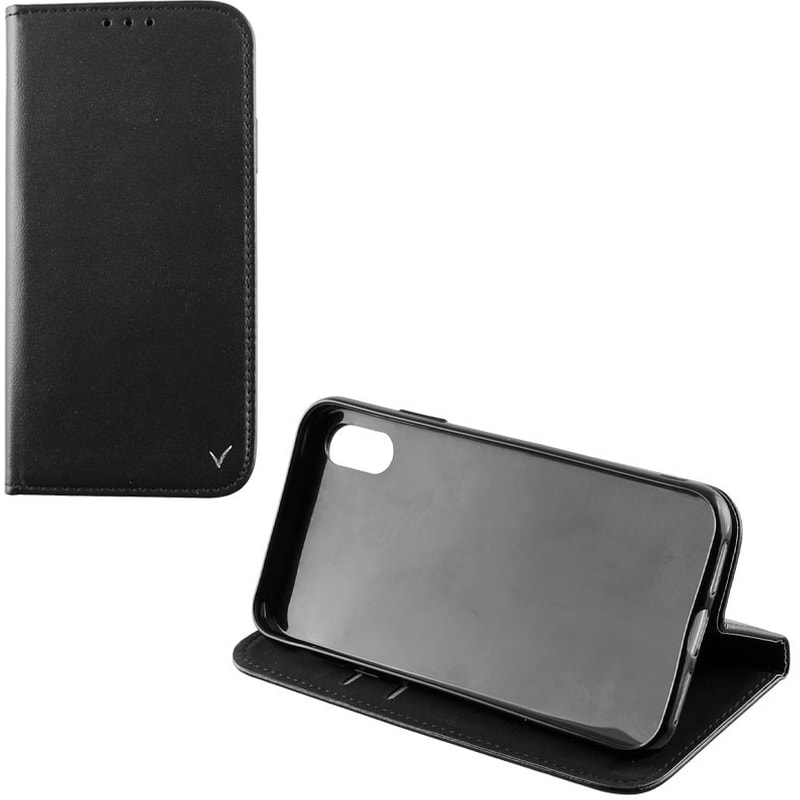 Θήκη Apple iPhone XS Max - Volte-tel Pocket Magnet Book Stand - Black VOLTE-TEL