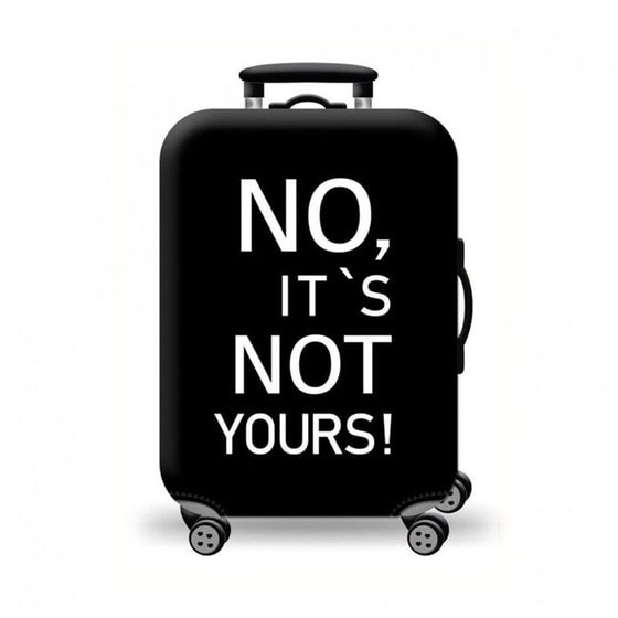 Κάλυμμα Βαλίτσας Amber Medium It's Not Yours image 0