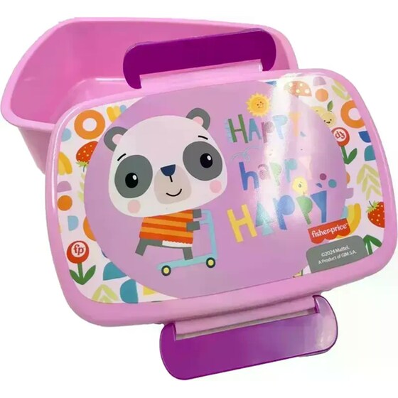 Φαγητοδοχείο Gim Micro Fisher Price Panda Ροζ image 1