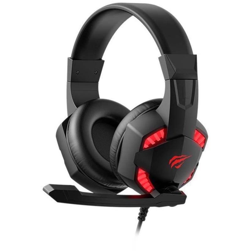 HAVIT Havit H2032d Gaming Ενσύρματα Ακουστικά 3.5mm/USB Μαύρα/Κόκκινα