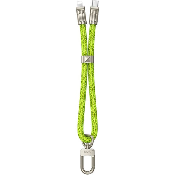 Καλώδιο Φόρτισης Hoco USB-C σε Lightning 22cm - Green image 0