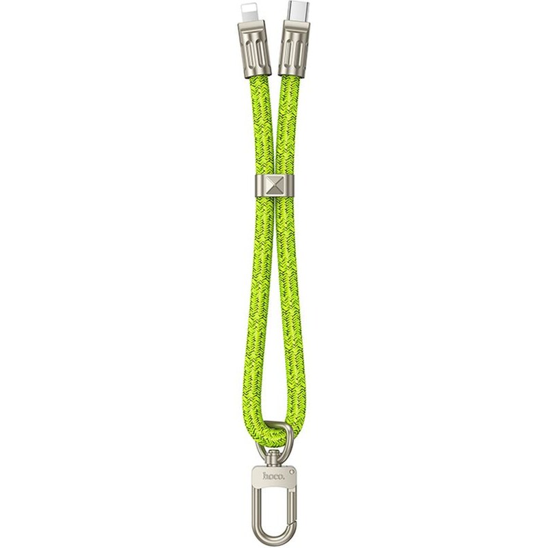 Καλώδιο Φόρτισης Hoco USB-C σε Lightning 22cm - Green