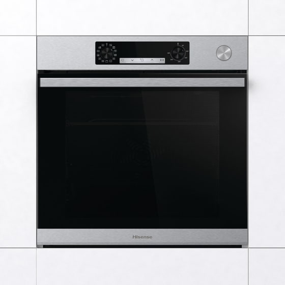 HISENSE BSA66226AX 77 Lt Inox Εντοιχιζόμενος Φούρνος Άνω Πάγκου image 1